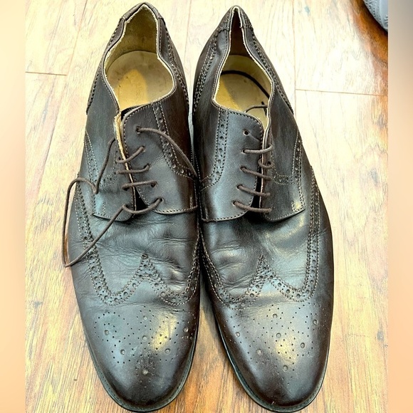 Men’s Brown Business Shoes Size 13 - Picture 1 of 6